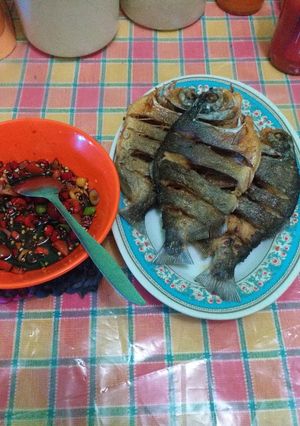Foto resep Resep Ikan Bawal Goreng Air Tawar Sambal Kecap