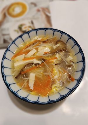 簡易台味酸辣湯 的食譜成品照片