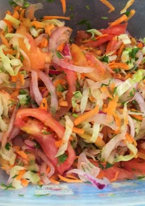 Una foto de Ensalada primaveral