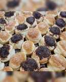 Tortitas negras sin huevo