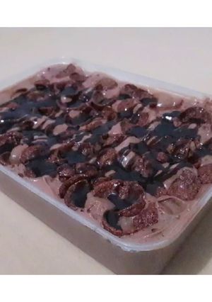 Foto resep Ice cream pondan chocolate koko crunch