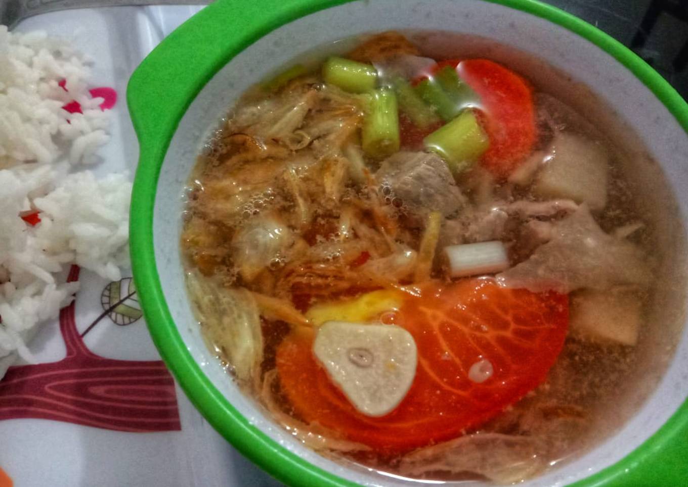 SOP DAGING SAPI (SLOW COOKER)