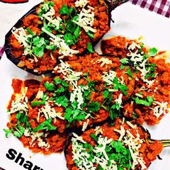 A picture of Eggplant Boat.