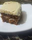 Torta  de zanahoria con nueces