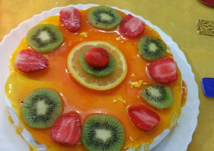 Recipe of Favorite 🍊🍊orange glazed cake🍊🍊