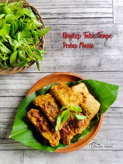 Foto resep 398.Ungkep Tahu Tempe Pedas Manis