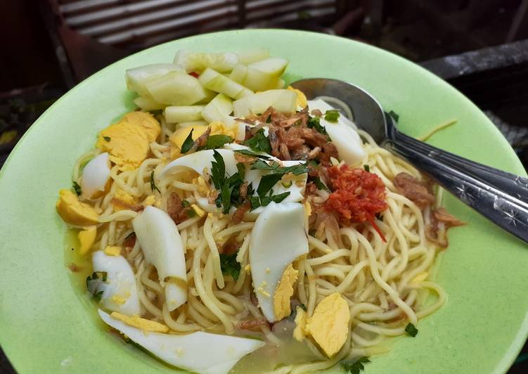 Mie kuah paklek paklek