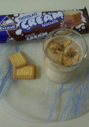 A picture of Chocolate cream biscuits shake🌟#ramadankitayari.