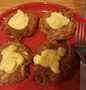 Easy Way Make Recipe Potato cakes with corned beef and cheese that is Delicious, Perfect}