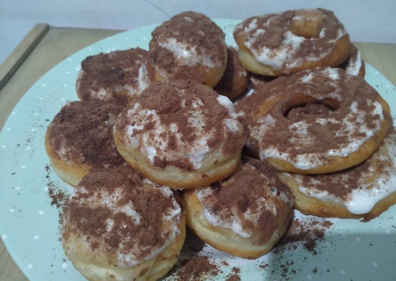 Donat Milo Empuk Enak Lembut Bahan Seadanya