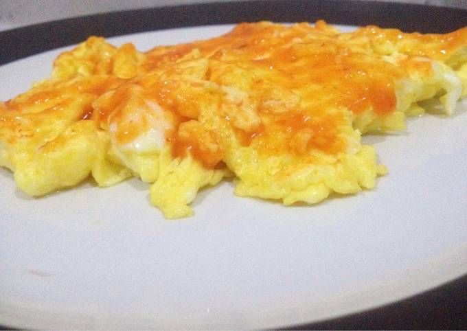 Resep Scramble Egg Ala Mcd Oleh Ulfah Khairani Cookpad