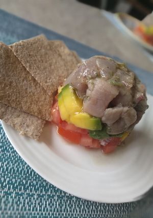 Una foto de Tartar de atún