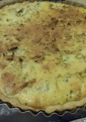 Une photo de Quiche aux endives a la crème