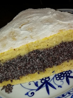 Mákos süti 🥧 linzer tésztás recept fotója