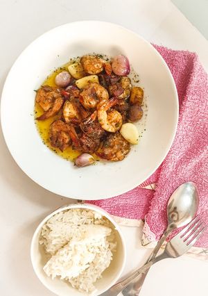 Foto resep Caramelized Butter Shrimp