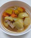 Heo hầm củ quả