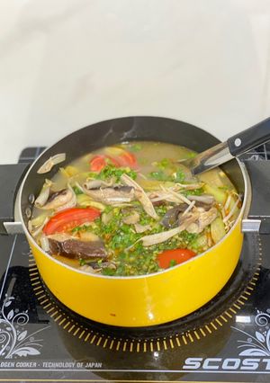 Hình của món Canh Chua Cá Đuối.