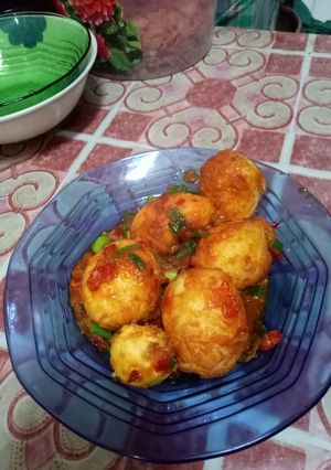 Foto resep Telur balado, simpel buat yg baru belajar masak