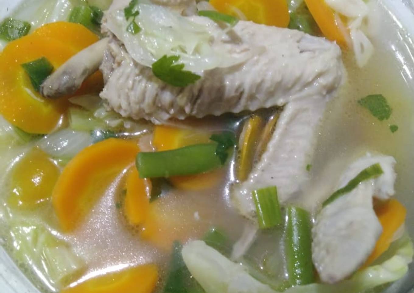 Sop Ayam (porsi sendiri) 😂