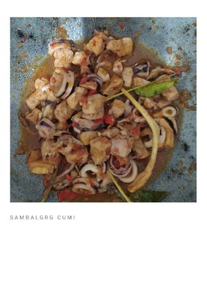 Foto resep Sambal goreng cumi
