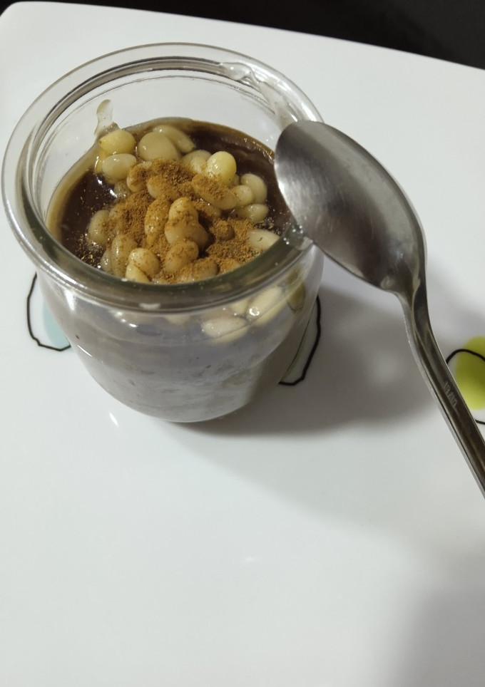 Una foto de Natillas de algarroba