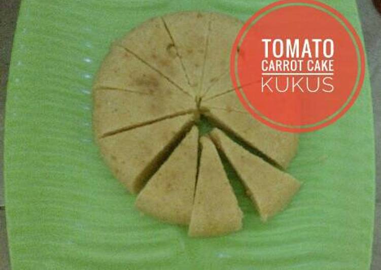 Tomato Carrot Cake kukus