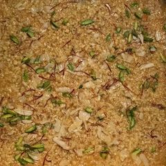 A picture of Vermicelli and walnuts barfi.