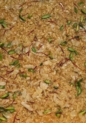 A picture of Vermicelli and walnuts barfi.