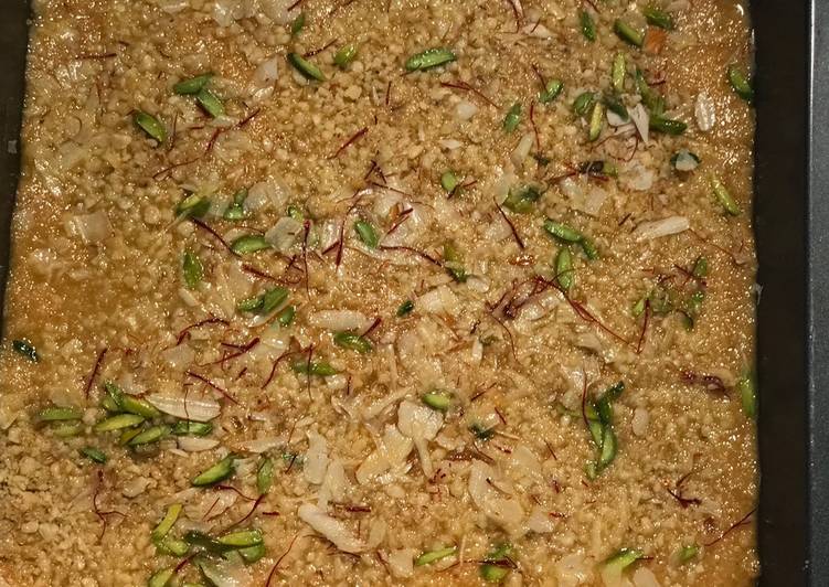 Recipe of Quick Vermicelli and walnuts barfi