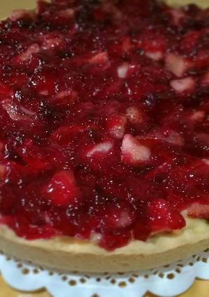 Una foto de Tarta de frutillas