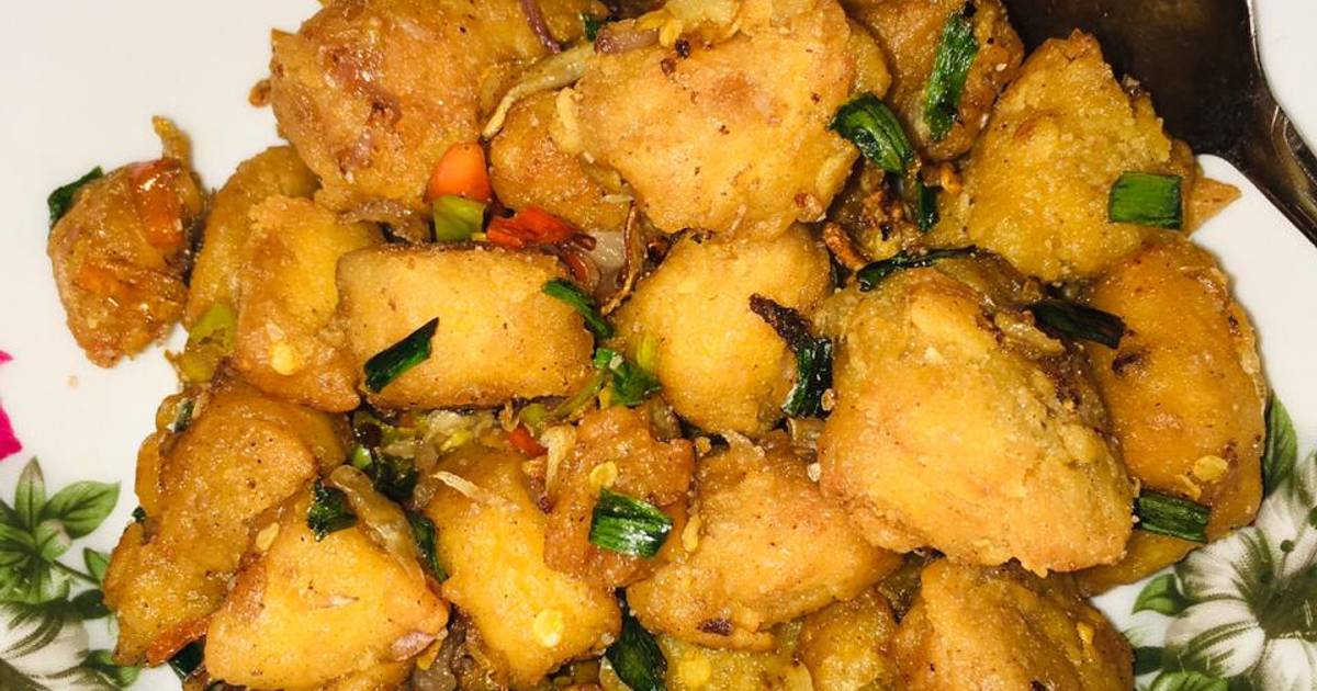 Resep Ayam cabe garam oleh Icha HaFizh - Cookpad