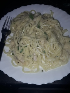 Una foto de Fideos caseros al verdeo