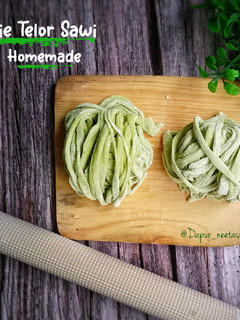 Foto resep Mie Telor Sawi Homemade