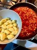 Gnocchi con cannellini al pomodoro 🥔🥫🫘