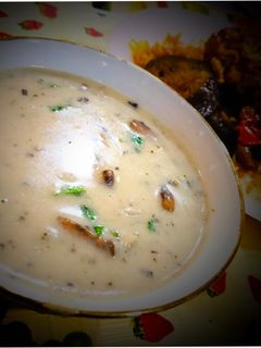 صورة لوصفة شوربة مشروم