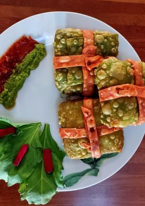 મેક્સીકન બ્રેડ પાર્સલ (Mexican bread parcel recipe in gujarati) રેસીપી મુખ્ય ફોટો