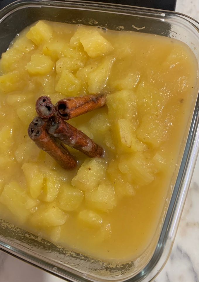 Una foto de Dulce de piña 🍍 sin azúcar