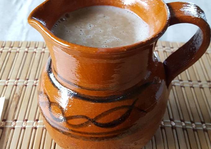 Atole de pinole Receta de  Cookpad