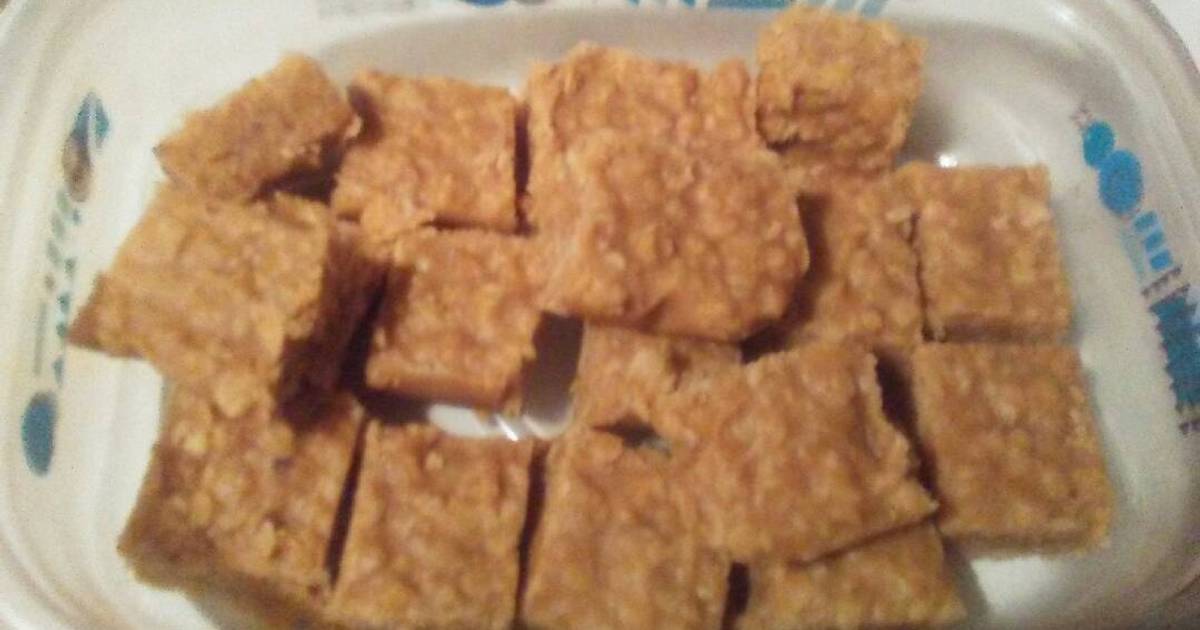 Peanut Butter Oatmeal Candy Recipe by Raven Cookpad