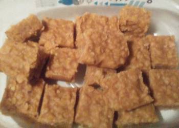 Easiest Way to Recipe Appetizing Peanut Butter Oatmeal Candy