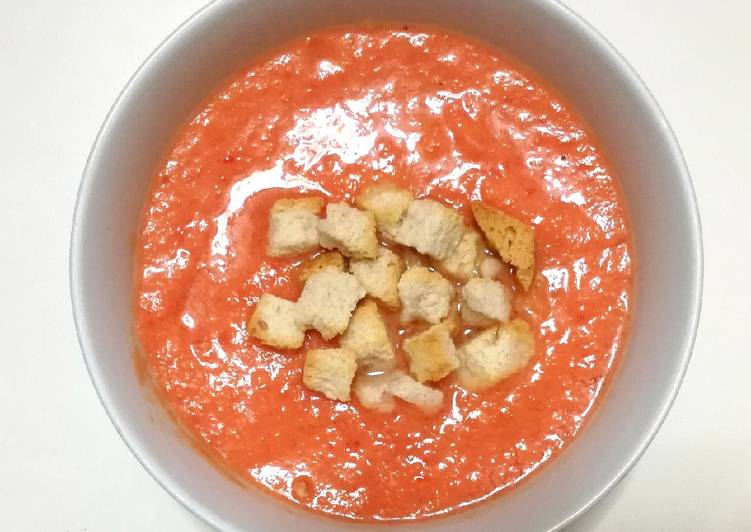 Gazpacho suave en Mycook