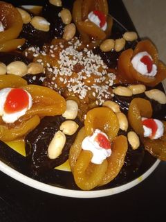 صورة لوصفة طاجين الحلو