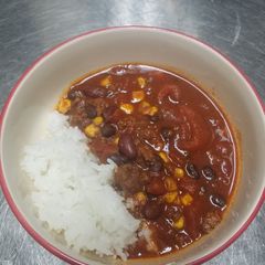A picture of Chili soup.