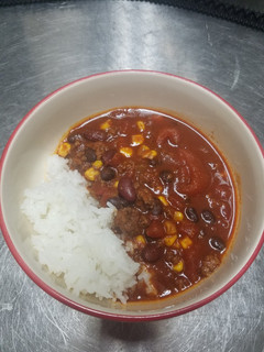 A picture of Chili soup.