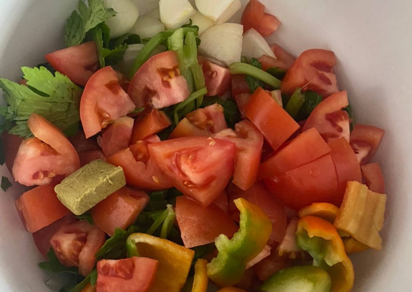 Sopa licuada de repollo
