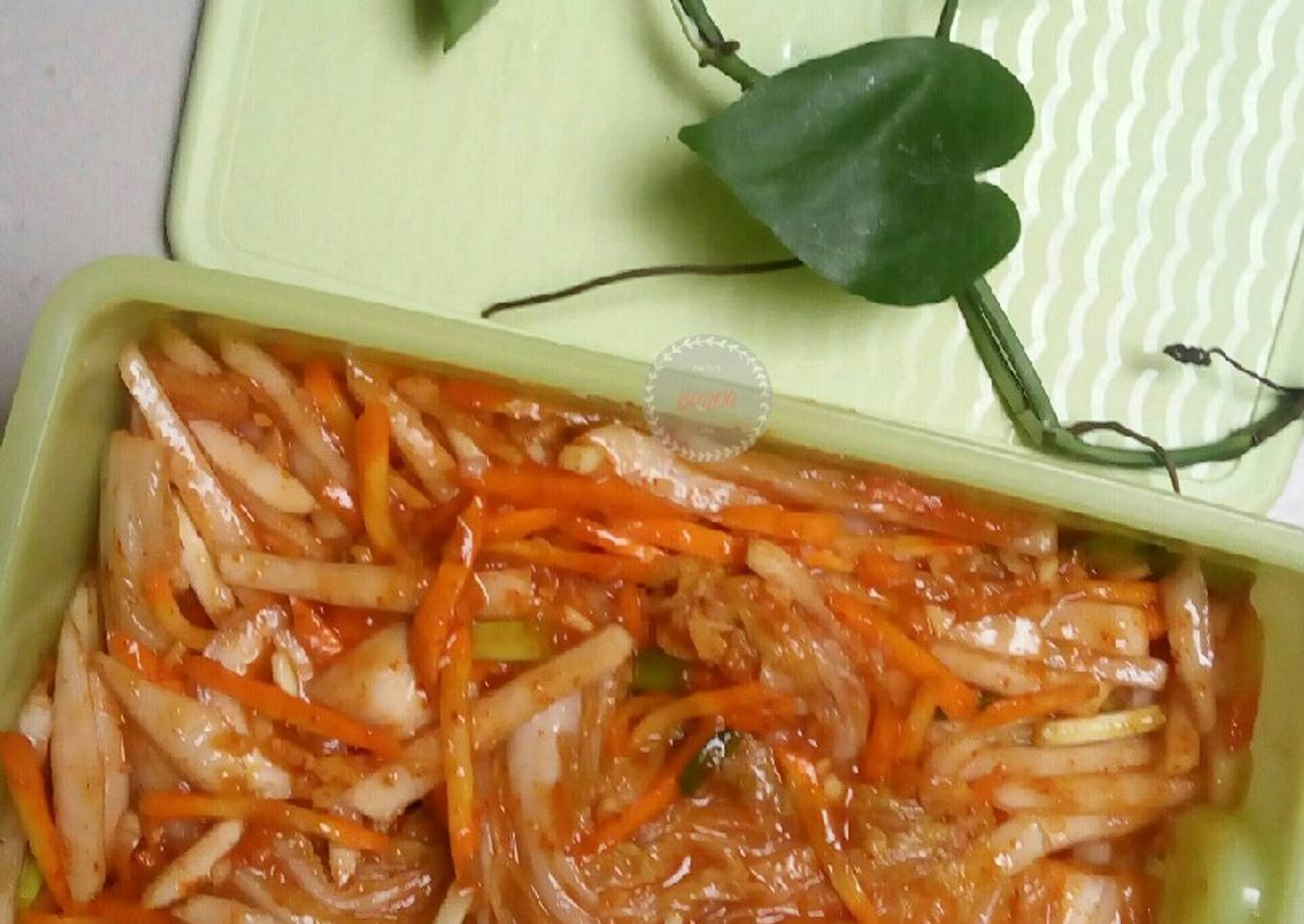 5. Kimchi Sawi Bahan Lokal