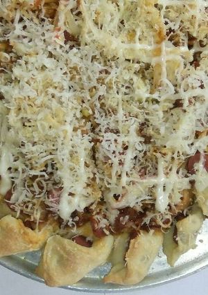 Foto resep Pizza Bolognese Simple
