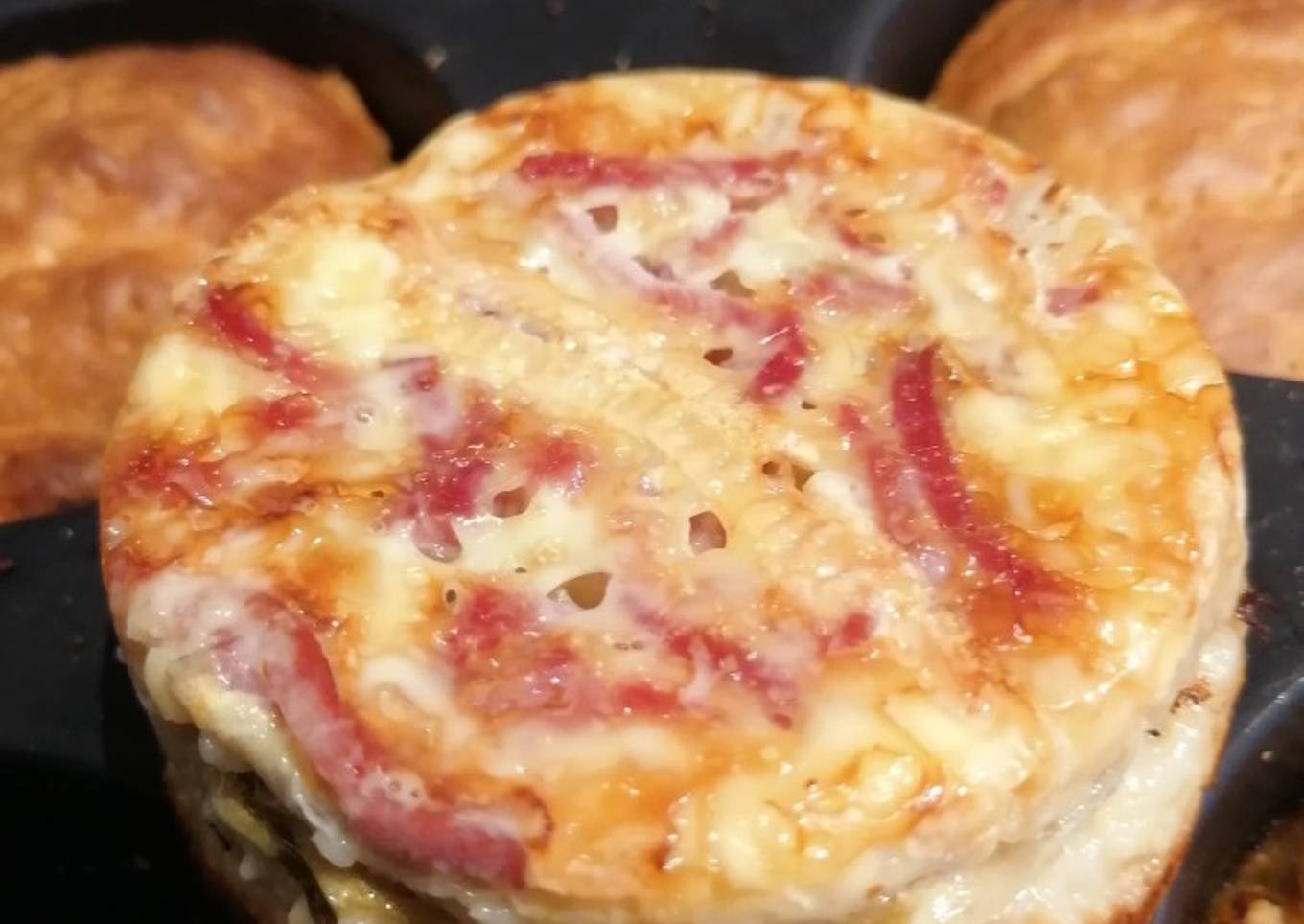 Tarte tatin d'endives au maroille