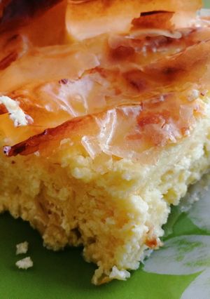 Túrós gibanica recept fotója