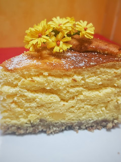 Una foto de Tarta soufflé de lima y limón